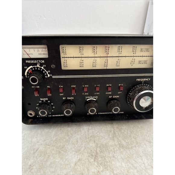 R.L. DRAKE MODEL 2-A COMMUNICATION RECEIVER - Picture 3 of 10